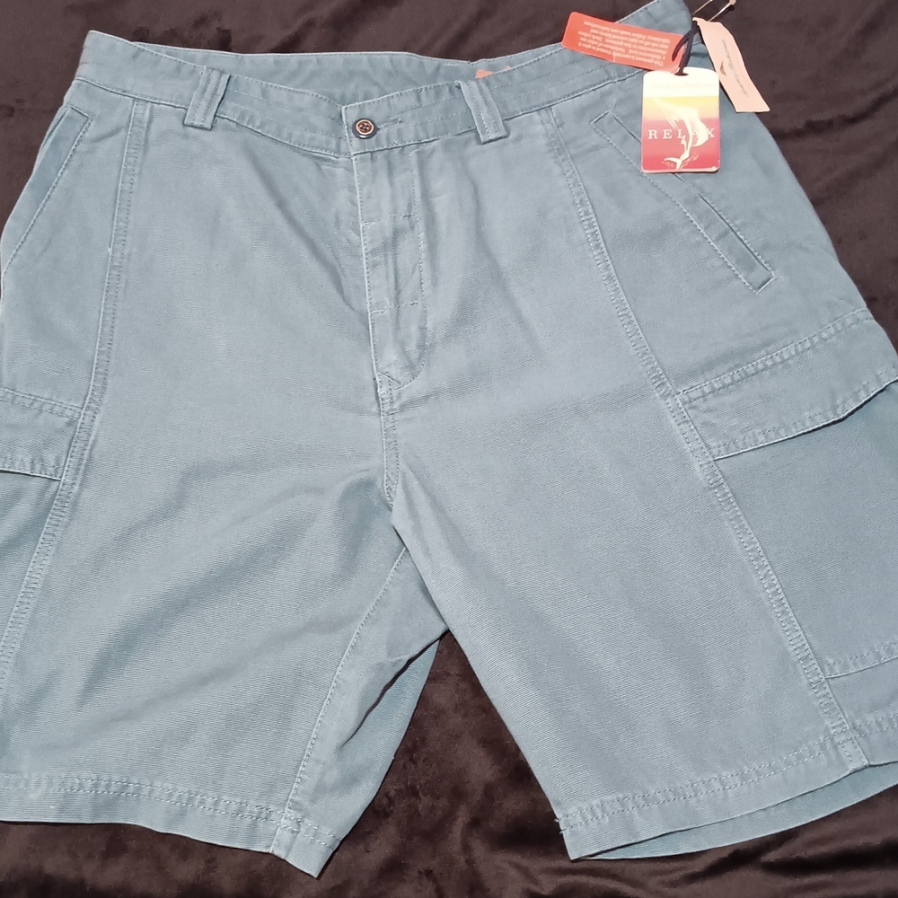 Tommy Bahama Teal Cargo Shorts for Men